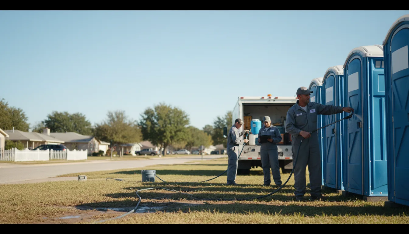 Long-Term Portable Toilet Rental in Perkinston, MS near me